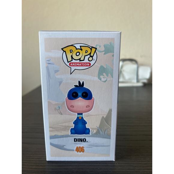 ONLY 2500 PIECES LIMITED EDITION VAULTED Dino Flintstones Funko Pop #406 Blue - Picture 2 of 6